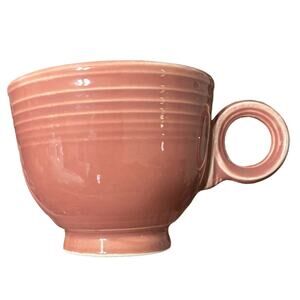 Rosy Rose Homer Laughlin Harlequin Cup Mug